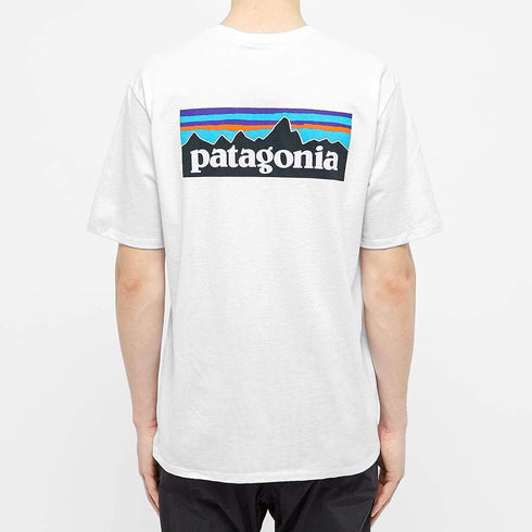 Patagonia P-6 Logo Responsibili-Tee White